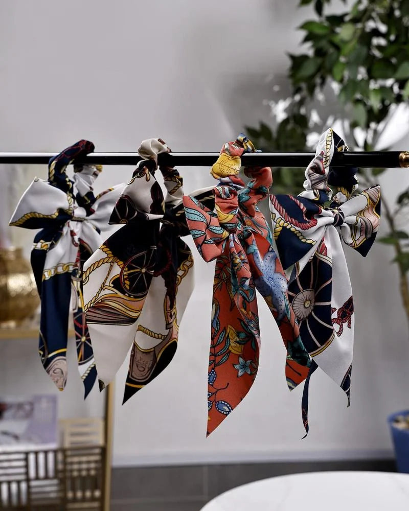 طقم من 4 ربطات للشعر نسائية بألوان مميزة