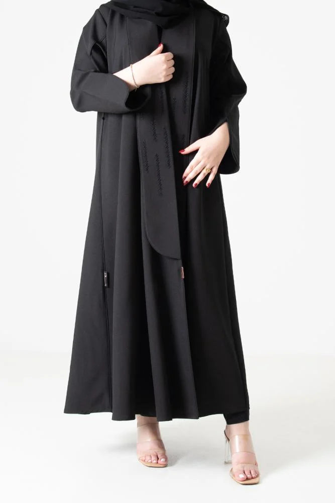 عباية لف من الكريب M5436