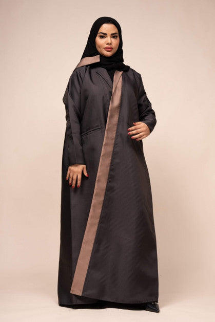 عباية جاكيت تفته اسود