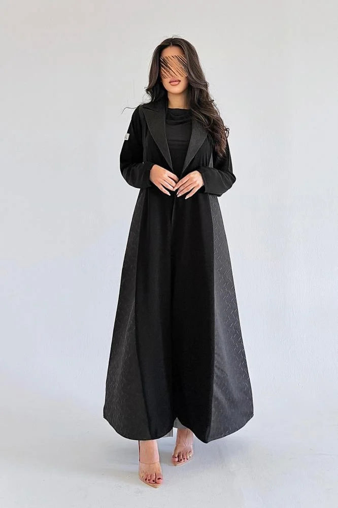 عباية كريب مع تدخيله جاكار هندي نقش