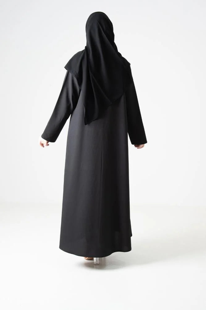 عباية لف من الكريب M5436