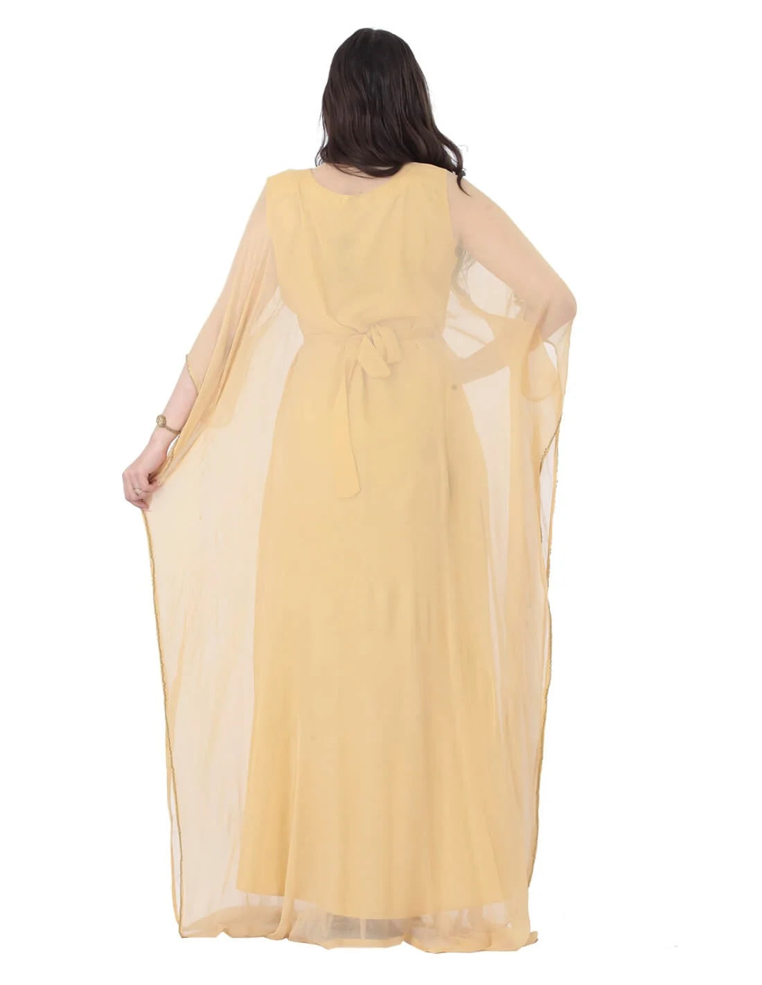 جلابية مون لايت بقصة فراشة وتطريز فصوص