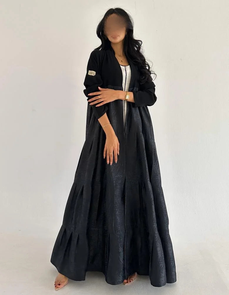 كريب حرير مكسر كلوش