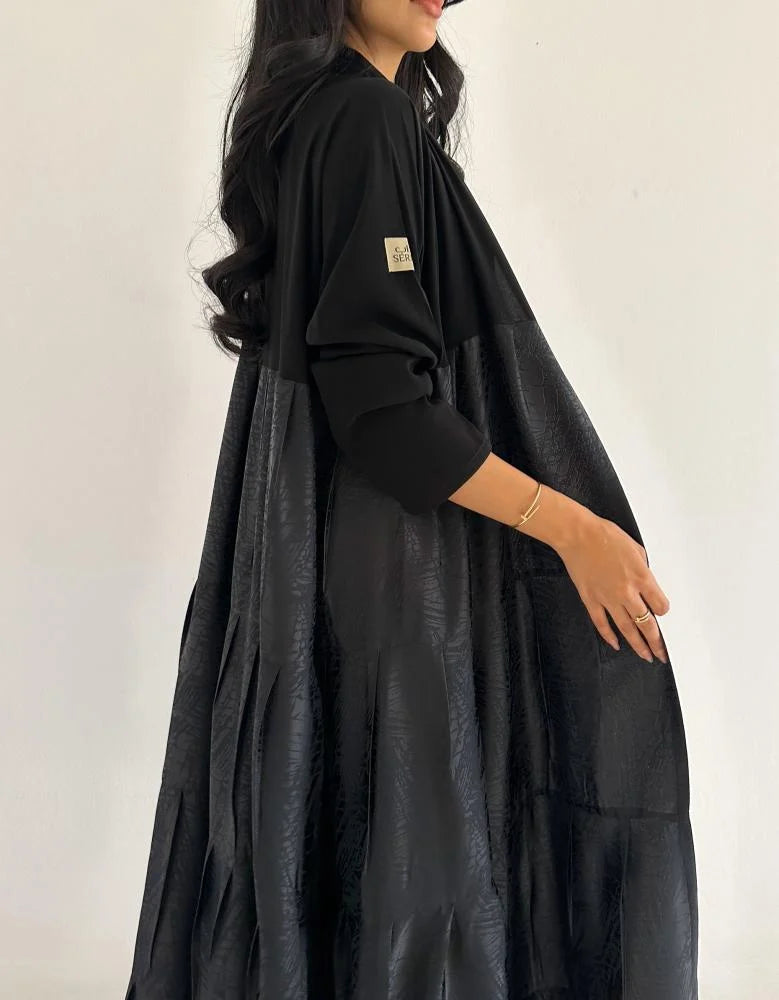 كريب حرير مكسر كلوش