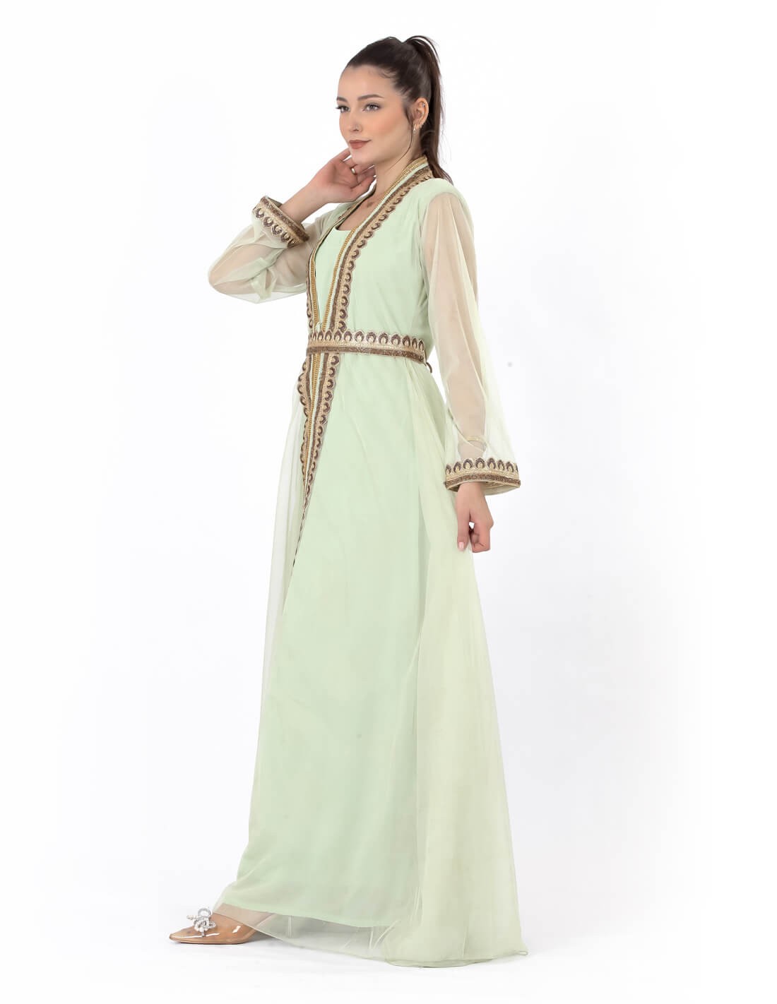 جلابية سهرة خليجي