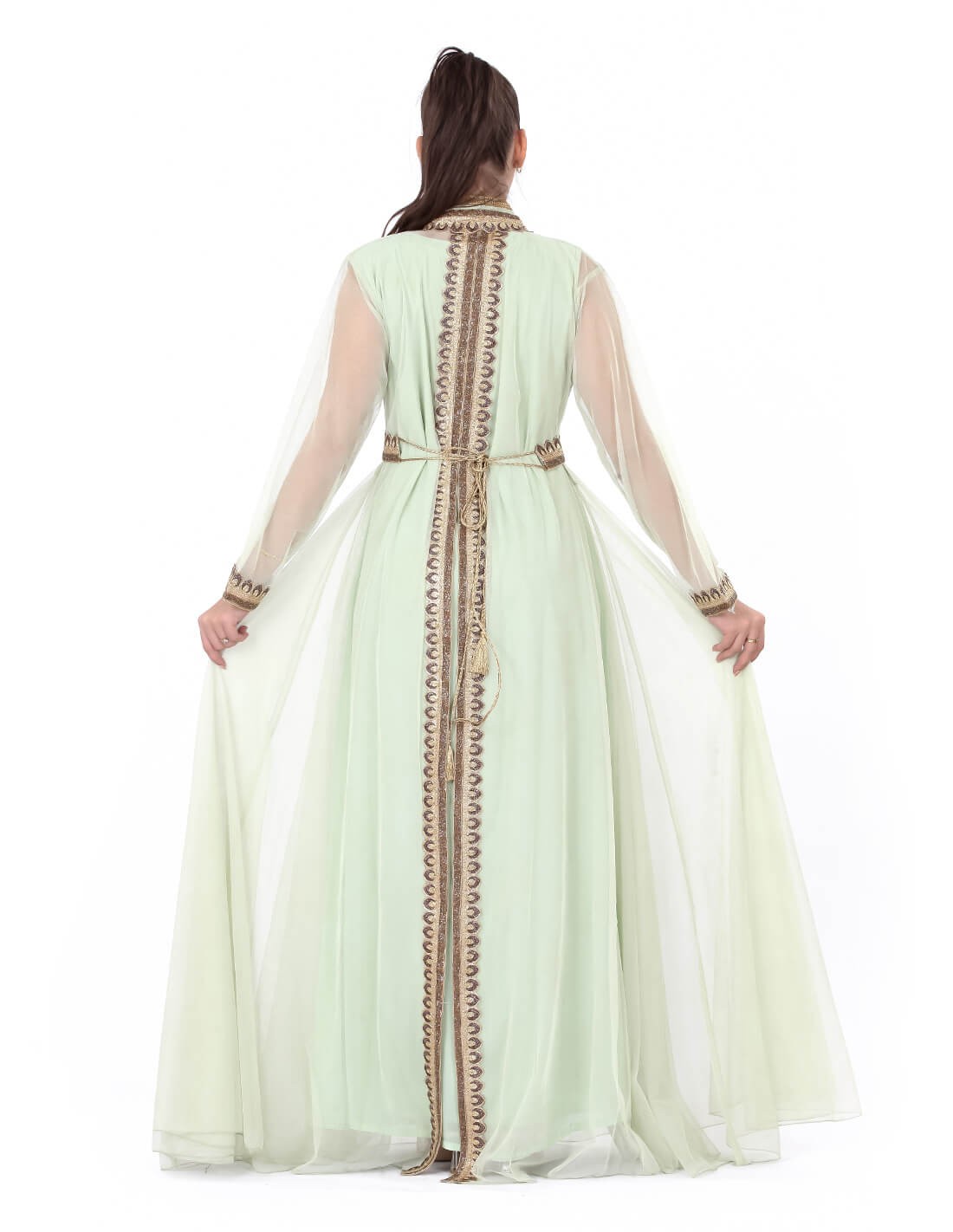 جلابية سهرة خليجي