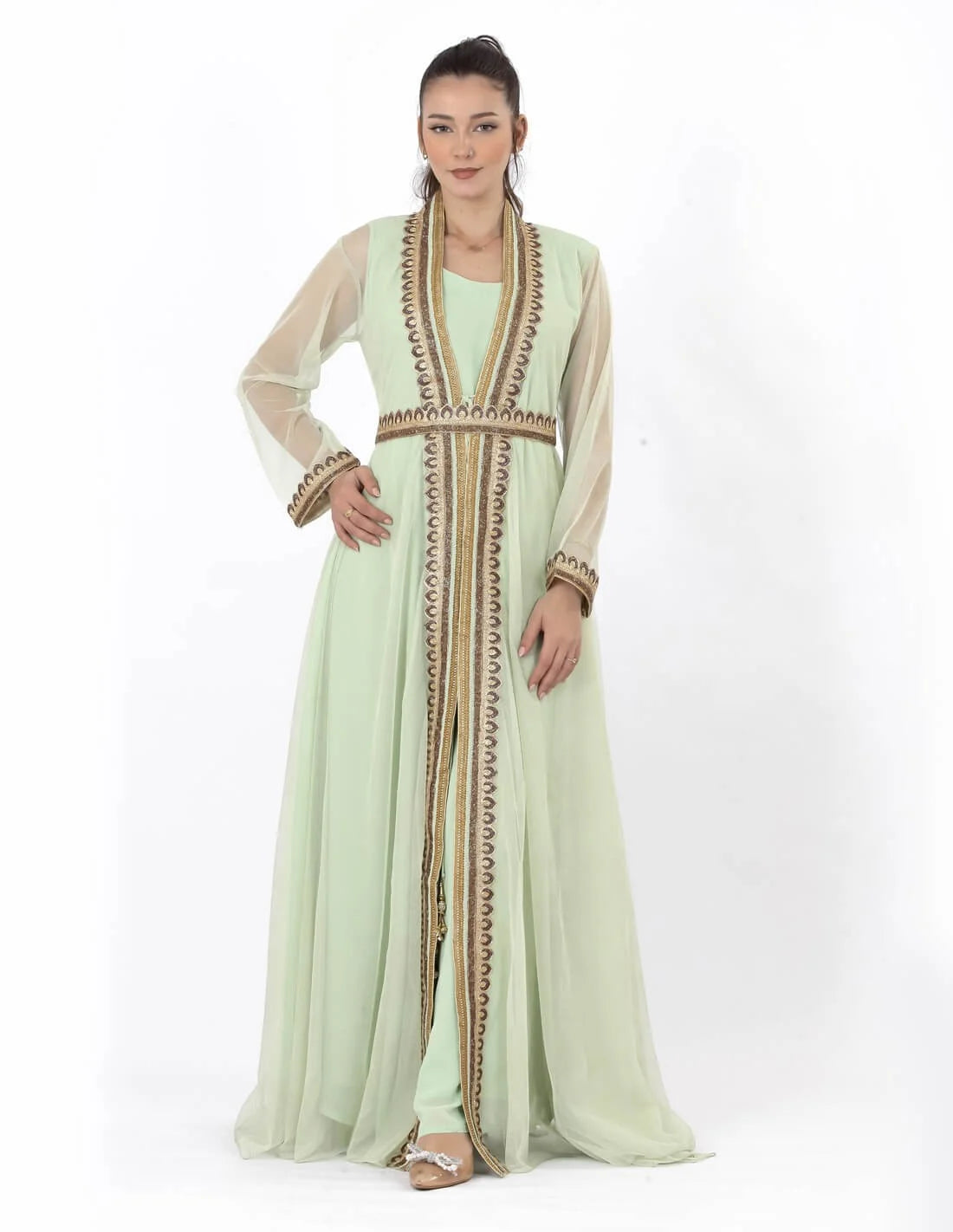 جلابية سهرة خليجي