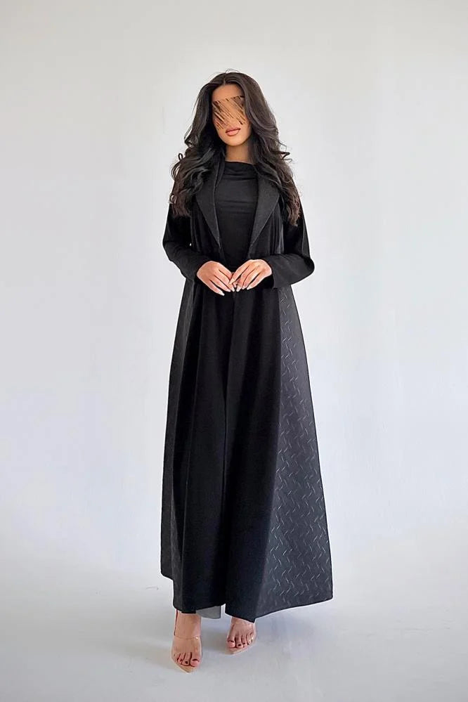 عباية كريب مع تدخيله جاكار هندي نقش