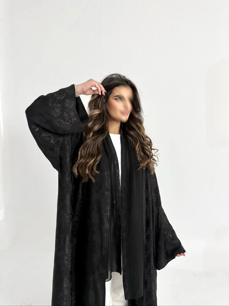 عباية حرير جاكار قصة ربع بشت