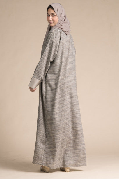 عباية كلاسيك لينن بيج لف