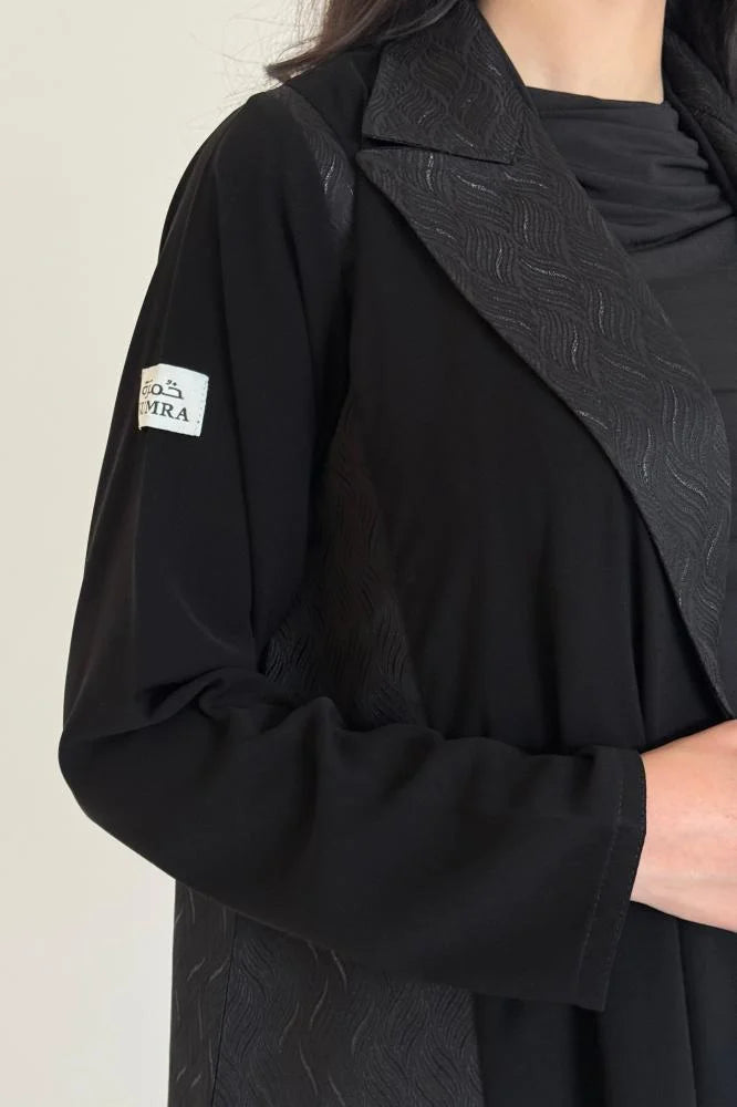 عباية كريب مع تدخيله جاكار هندي نقش